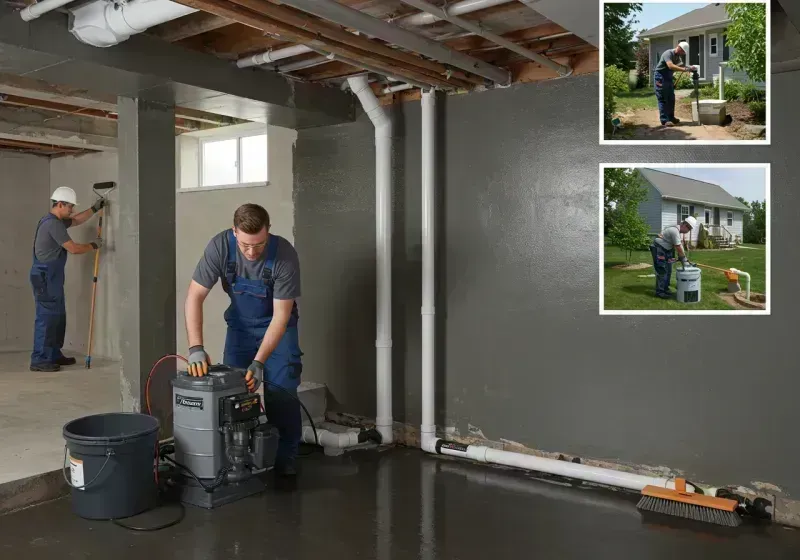 Basement Waterproofing and Flood Prevention process in Wauconda, IL